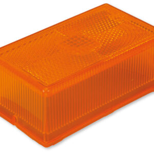 Ersatzglas Positionsleuchte hoch, Orange