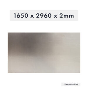 Aluminium Blech 1650x2960x2mm