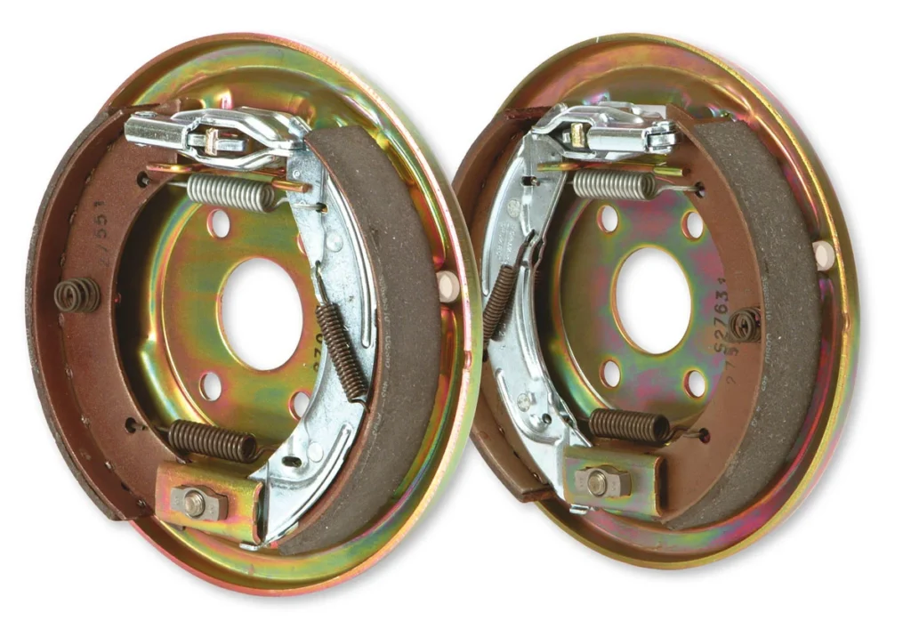 Satz Bremsschilder mit Bremsbeläge 250x40